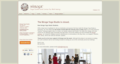 Desktop Screenshot of nirogacenter.org